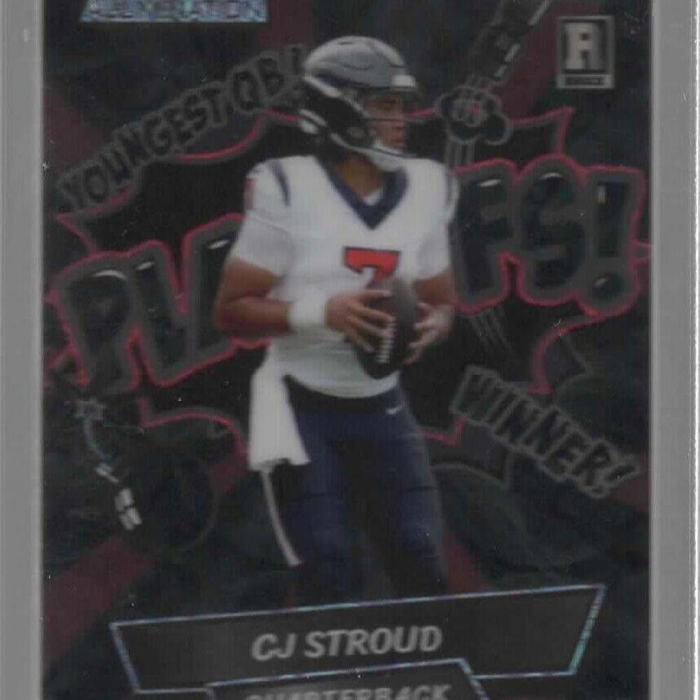 CJ Stroud Wild Card Comix Playoffs Football Card #3/12
